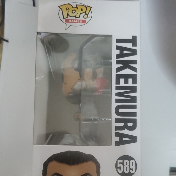 Funko Pop! Games Cyberpunk 2077 Takemura Figure - Black and White - Picture 2 of 7